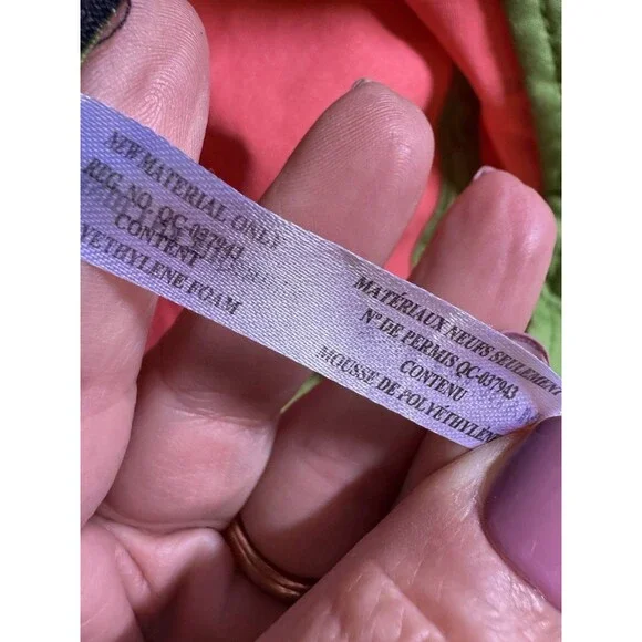 Strawberry Bucket Sun Hat Pink Green Ruffle Excellent Cute Feminine Girly - Picture 5 of 6